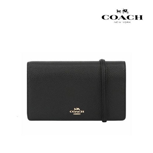 코치 여성 크로스백 3037 IMBLK 미국직배송