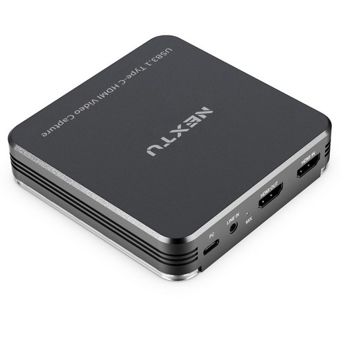 next-hd60cap-4k USB C타입 HDMI 캡쳐보드 NEXT 8330HVC-4K60