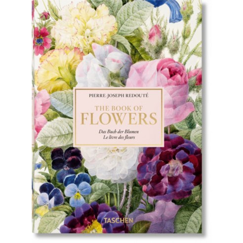 (영문도서) Redouté. Book of Flowers - 40 Years Hardcover, Taschen