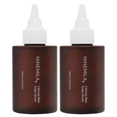 나인밀라 카밍비어 두피세럼 120ml, 2개
