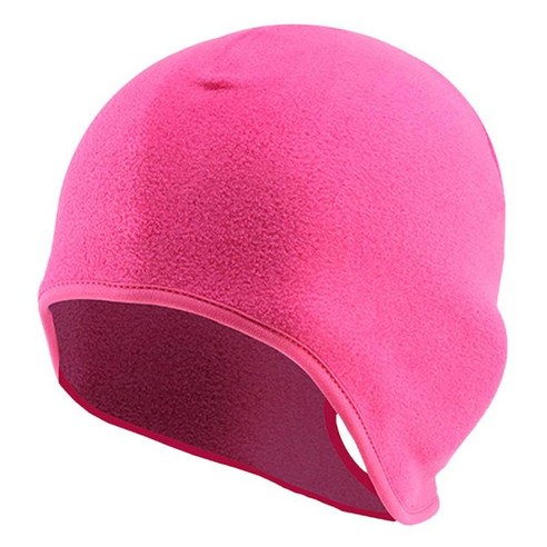 통기성 해골 모자 사이클링 모자 따뜻한 헬멧 라이너 비니 모자 겨울 여성용 소녀 낚시, 분홍, 25x19cm, 폴라 플리스
