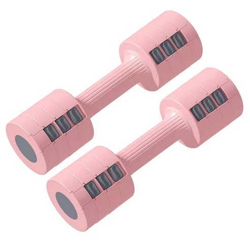 아령 콤팩트한 가정용 헬스 2.5kg*2, 1개, 분홍색