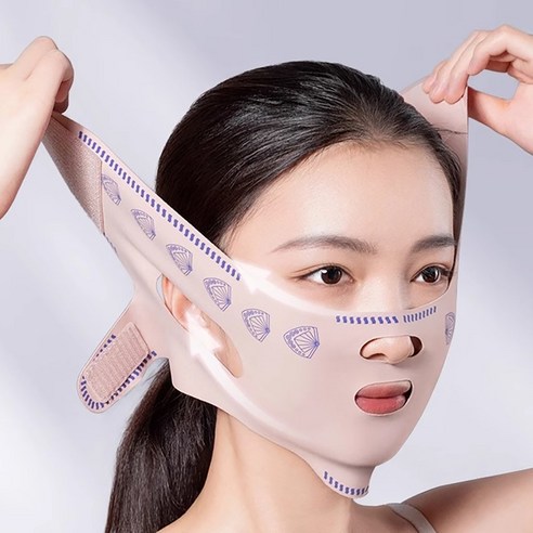 고우니 턱 선 당기미 브이 리프팅 밴드, 1개