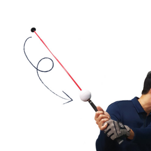 골프 스윙 연습기 실내골프 바디턴 용품 연습 슬라이스 임팩트 교정기 도구 그립 릴리즈