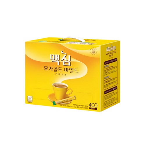 하루의 달콤한 시작, 맥심 모카골드 마일드 커피믹스 모카골드400