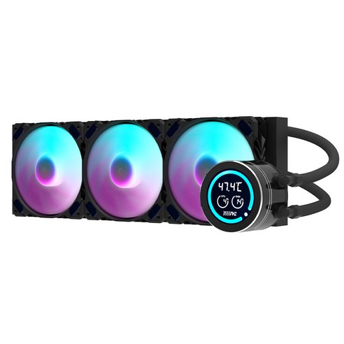 darkFlash NEBULA DN-360D ARGB (블랙), 1개, 블랙