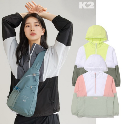 K2(케이투)KWM22168 여성용 브리즈(BREEZE) 아노락 여름자켓 W