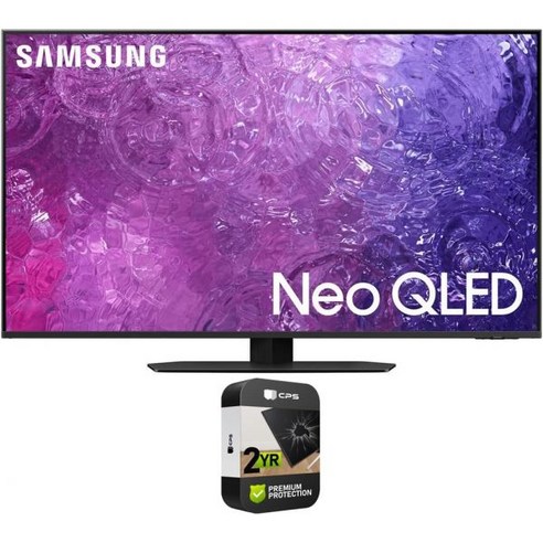 삼성 QN85QN90CAFXZA 85인치 네오 QLED 4K 스마트 TV 2023 갱신 2년 CPS 강화 보호팩 번들, 65 Inch