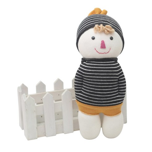 [모핸] 양말인형 DIY 만들기, 카이, 블랙, 1개