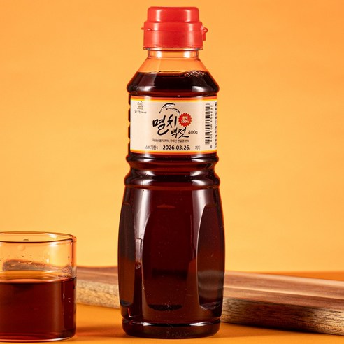 최아미 프리미엄 멸치액젓 100% 원액 국산 액젓 400g, 400ml, 1개