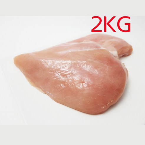 푸드하임 닭가슴살 냉동닭가슴살 1KG, 1팩, 2KG (1KG x 2팩)