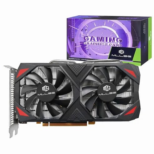 MLLSE AMD RX 590 GME 8GB 그래픽 카드 GDDR5 256Bit PCIE 3.0 x 16 6Pin Radeon GPU Rx 게임 비디오 Placa De Video, 01 RX 590 GME 8GB