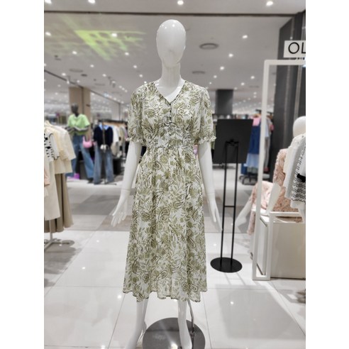 [올리브데올리브] 플라워 페이즐 롱 원피스 YW3MO345(2028015)