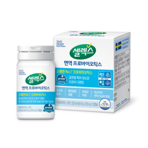 셀렉스 면역 프로바이오틱스, 30정, 2개