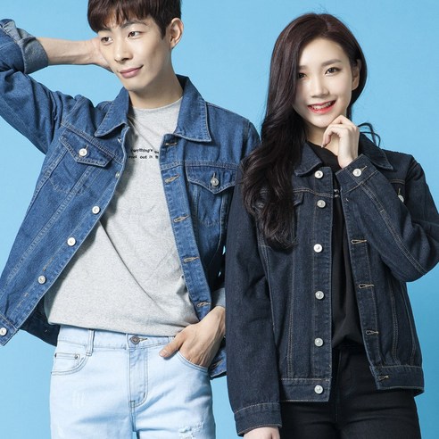 남자 청자켓 투 포켓 오버핏 후드 탈부착 자켓 비보뉴 11 모니즈 남성용 베이직 청자켓 3컬러 JKD072
