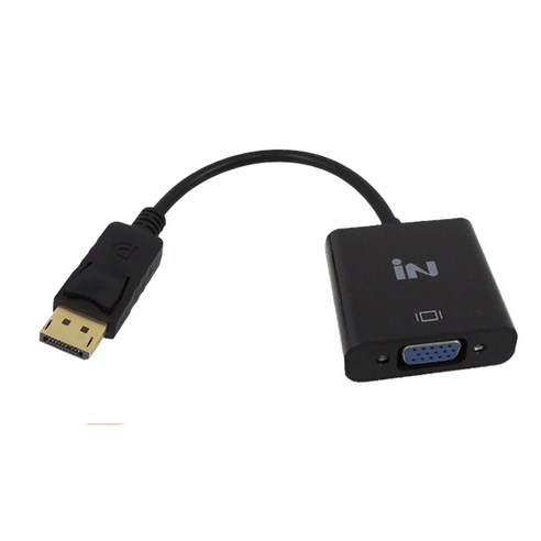 인네트워크 Displayport 1.1 to VGA RGB 컨버터 케이블 IN-DPV15, 1개