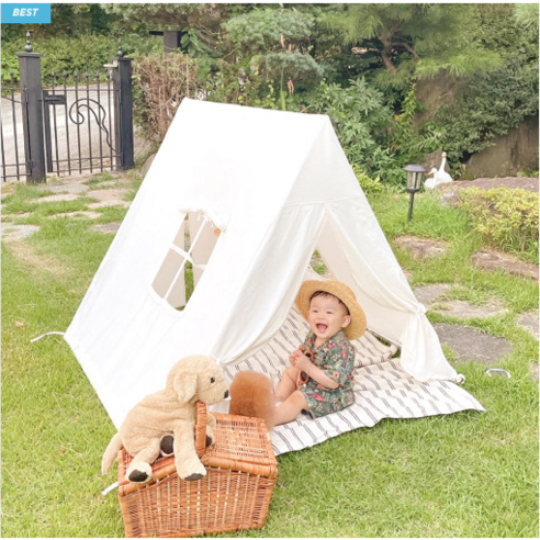 아이의 상상력을 키워주는 아늑한 공간, 쁘띠메종 노르덴 키즈텐트