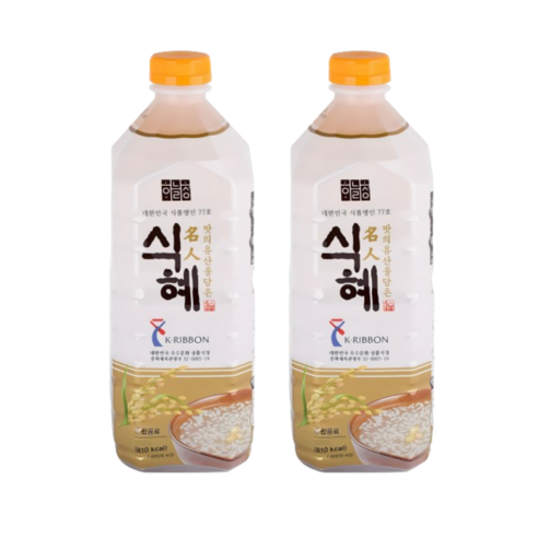 하늘청 식혜 오리지날, 1.8L, 2개