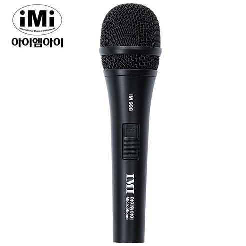 IMI 다이나믹 유선마이크 보컬용 강의용 노래방 7080라이브, IM-998