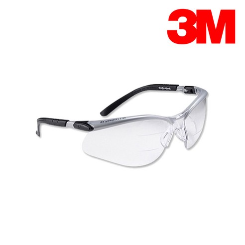 3M 보안경 BX Gray Frame 11380+보안경 케이스+안경테소독용 알콜솜 2매, 1세트