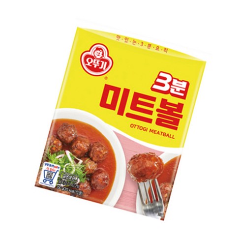 5분 만에 따뜻한 집밥, 오뚜기 3분 미트볼