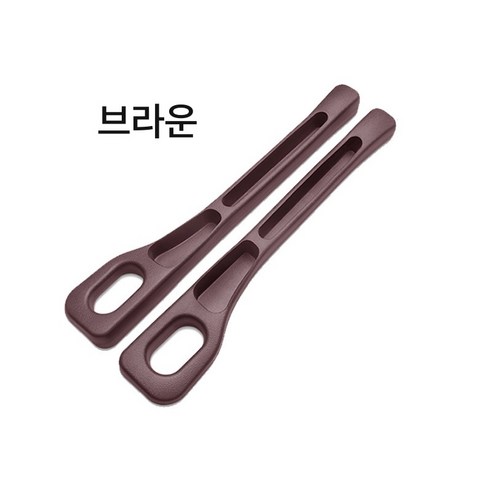 차량 틈새 쿠션 사이드 포켓 운전석 조수석 세트, 2개, 브라운