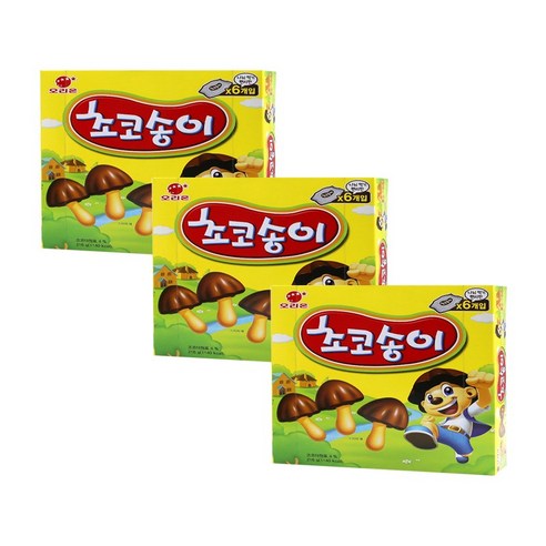 오리온 초코송이 216g(6p)x3