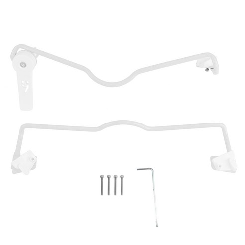 Xzante 스쿠터 보호 프레임 바 브래킷 샤오미 S 플러스 밸런스 호버보드 액세서리용 범퍼 키트 화이트, 하얀