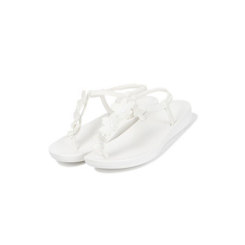 핏플랍샌들 풋온 핏플랍 여성 아이쿠션 플라워 샌들 FFSO0E405WT Best Top3