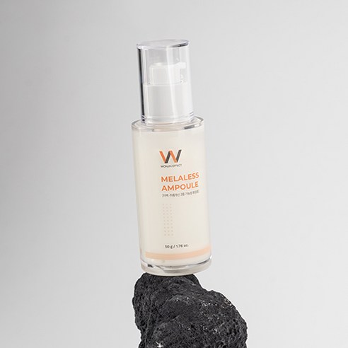 완벽한 피부 밝힘을 선사하는 원진이펙트 미백 화이트닝 멜라리스 앰플