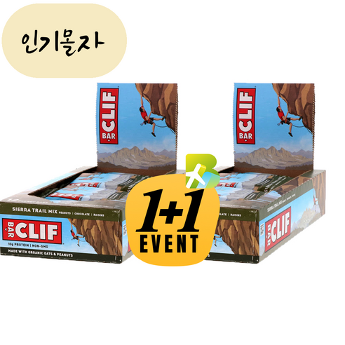 클리프 에너지 프로틴바 시에라 트레일 믹스 12개입, 1개 클리프 에너지 프로틴바 시에라 트레일 믹스 12개입, 1개