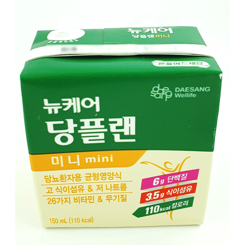 뉴케어 당플랜 미니 당뇨환자영양식 환자영양식, 30개, 150ml