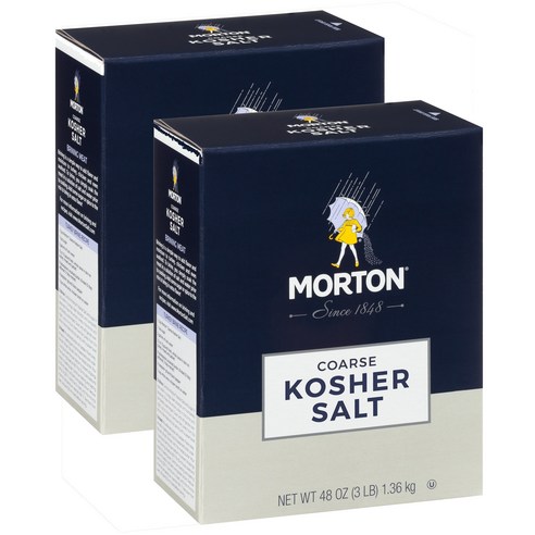 몰튼솔트 코어스 솔트 무지방, 1.36kg, 2개
