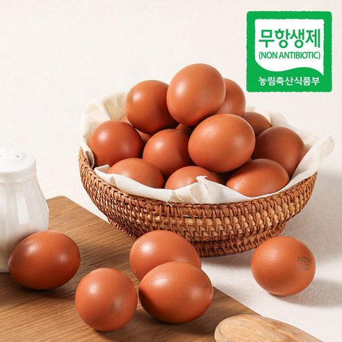 무항생제 맥반석 구운계란 30구60구 HACCP 청라상회계란, 30구, 2개