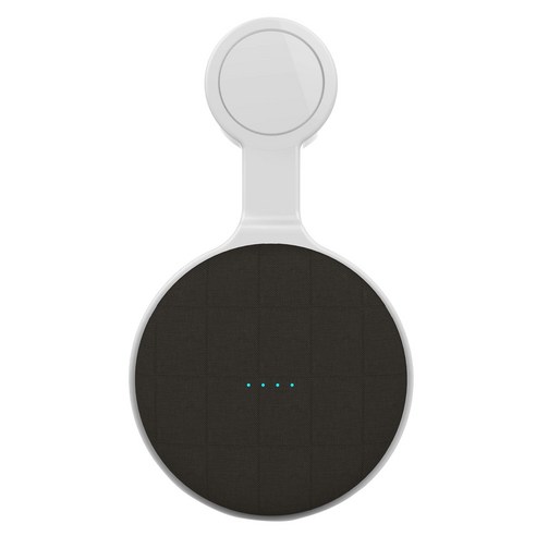 AFBEST 콘센트 벽 마운트 홀더 스탠드 지능형 오디오 브래킷 Google 홈 미니 음성 도우미 용 보이지 않는 플러그 (흰색), 하나, 하얀