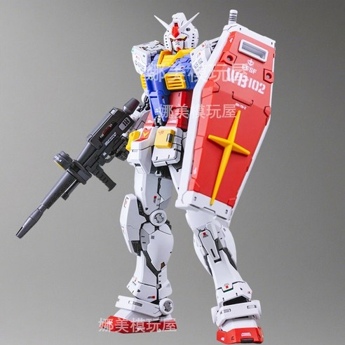 답답한 일상, 나만의 건담으로 날려버리세요! RX-78-2 조립 후기 rg퍼스트2.0