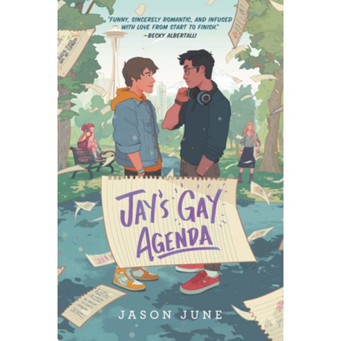 (영문도서) Jay''s Gay Agenda Paperback, Harperteen, English, 9780063015166