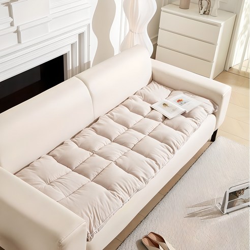 푹신함에 포근함까지! 소파를 내 몸에 맞춘 듯 편안하게 만드는 마법, 소하임 소파 토퍼 패드 솔직 후기 쇼파토퍼