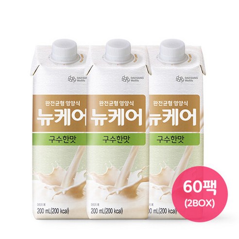 대상웰라이프 뉴케어 구수한맛 30팩 x 2, A, 200ml, 60개