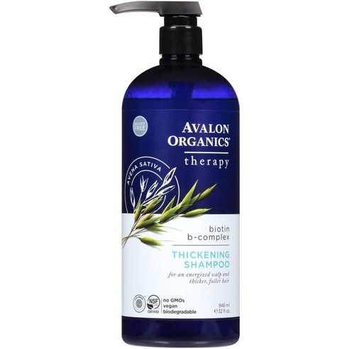 Avalon Organics Biotin B-Complex Shampoo, 1개, 946ml