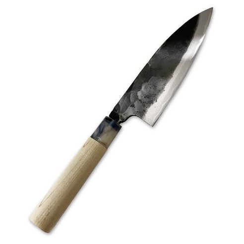 J-kitchens 185 mm (JAPANESE KNIFEMADE IN JAPAN) 부엌칼 생선 출구 대 (수타) 양날 흰 강철 칼날 건너 나가사키현 전통적 - 생선용칼... 