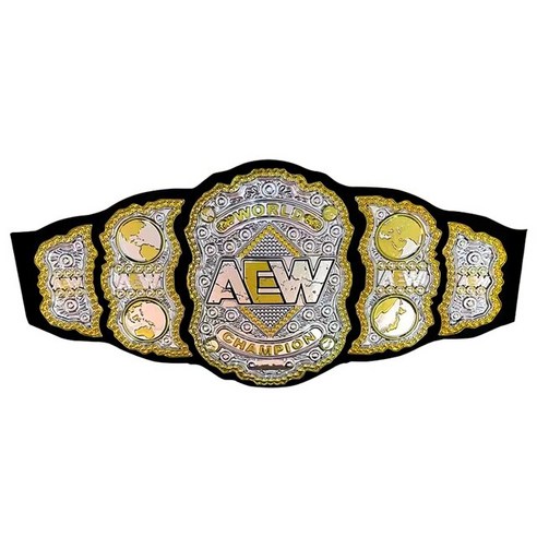 챔피언벨트 AEW WWF 레슬러 챔피언 벨트 액션 피규어 장난감 세계 검투사 모델 팬 성인 선물 95cm