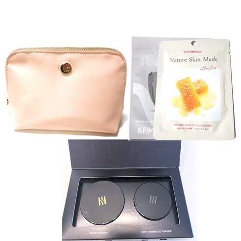 헤라 블랙 쿠션 미니 섬머 베이스 트래블 키트, 1개 입생로랑쿠션