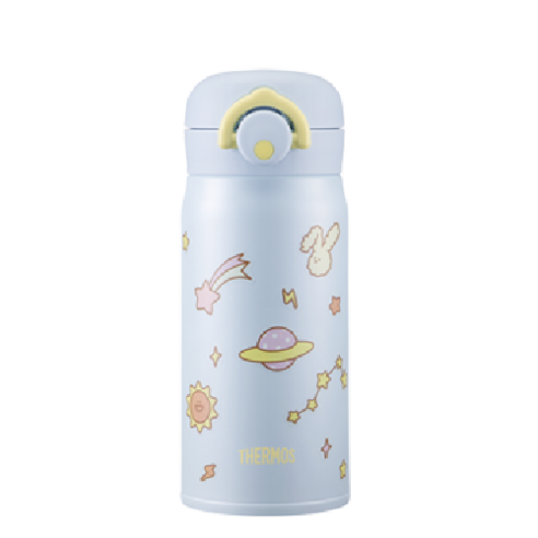 PicknGO 마이 디자인 보틀 원터치 타입 시즌2 350ml 블루옐로우 PG0049, 1개