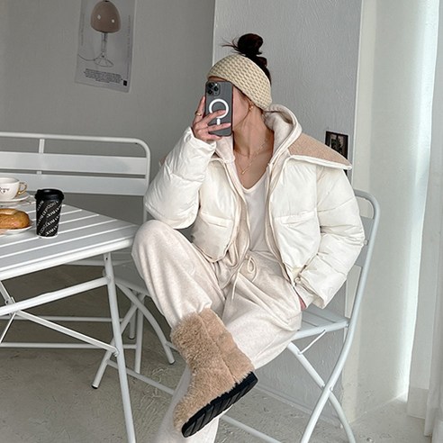 포근한 온기를 더하는, 지더프 니트 헤어밴드