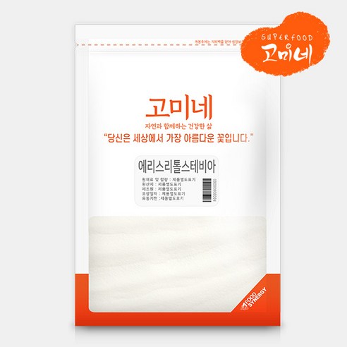 고미네 에리스리토 마이테비아 분말, 300g, 12개 에리스리톨스테비아 고미네 에리스리토 마이테비아 분말, 300g, 12개 에리스리톨스테비아