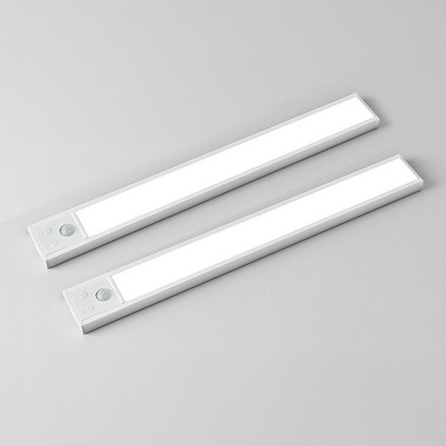 HK.sell 리헤로 충전식 무선 3컬러 LED 센서바, 화이트