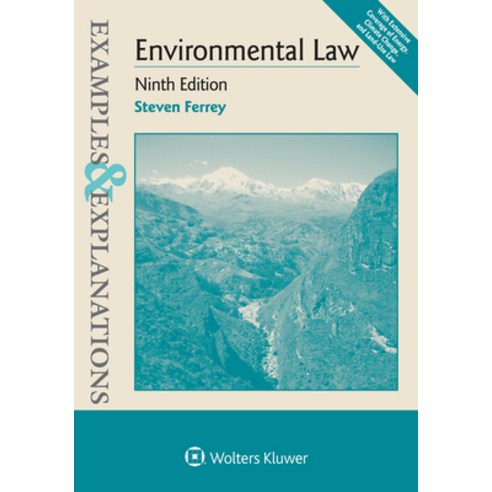 (영문도서) Examples & Explanations for Environmental Law Paperback, Aspen Publishers, English, 9781543850079