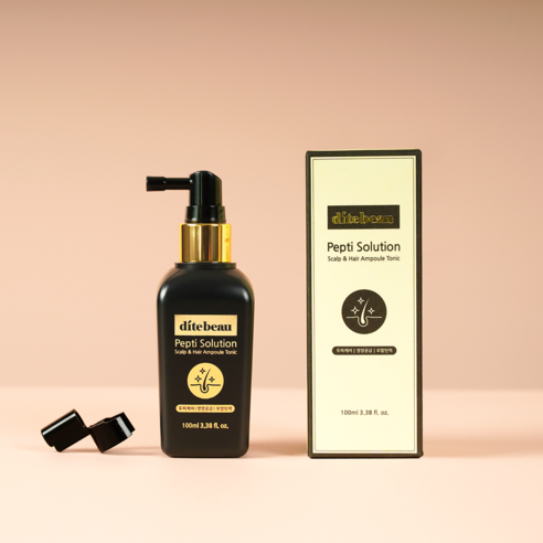 디떼뷰 탈모 증상 완화 헤어 앰플 에센스 토닉, 2개, 100ml