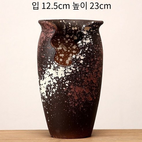 다육 화분 두꺼운 도자기 통기성 오래된 더미 도자기 냄비 홈 장식 절묘한 녹색 식물 큰 마법사 세라믹 꽃 장치, ZJ-12검은 산란-큰